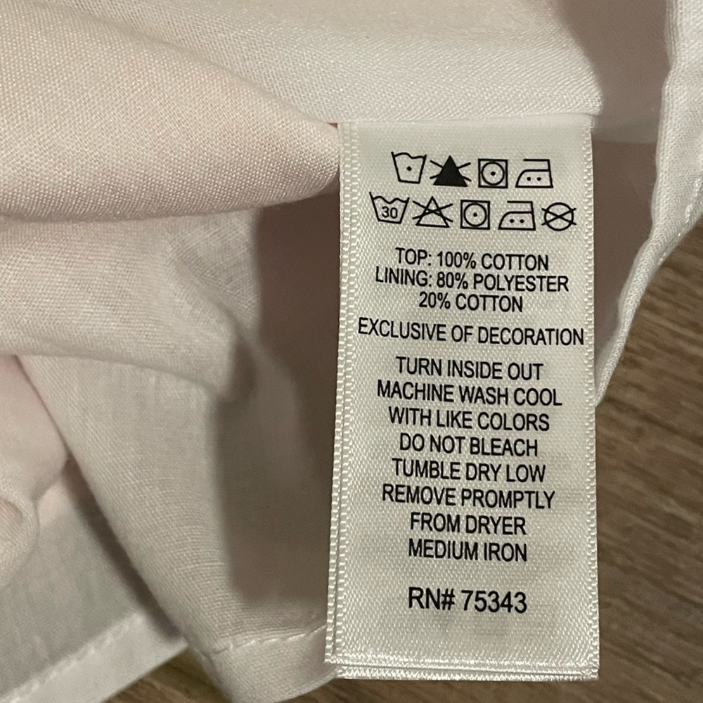 Tommy Bahama Pink Striped Baby Girl Dress - Picture 6 of 6